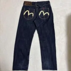 EVISU！2001 36×35レッド刺繍 希少！ジーンズ - メルカリ