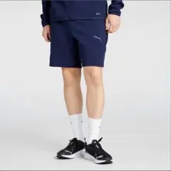 PUMA ハーフパンツ　Lサイズ　ネイビー　定価5800円