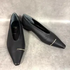 未使用✨ヘンリエンヴァーゴ　EILEEN BLACK パンプス　35 1/2
