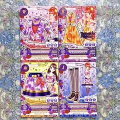 アイカツ　フルブロウンローズコーデ　紅林珠璃　紫吹蘭　2015 3弾