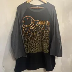 ビンテージ 古着屋 購入 NIRVANA ラグラン バンドTシャツのサムネイル