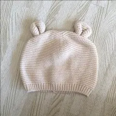 GAP★クマさんニット帽子 オフホワイト babygap