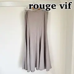 Rouge vif ルージュヴィフ　フレア スカート グレージュ 38 Mサイズのサムネイル