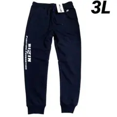 新品　ライジン　RIZIN スウェット パンツ　ブラック　3L サイズ