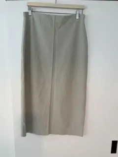 ZARA タイトスカート ベージュ Lサイズのサムネイル