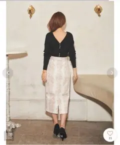 eimyistoire♡黒いリブ編み長袖クロップドTシャツ