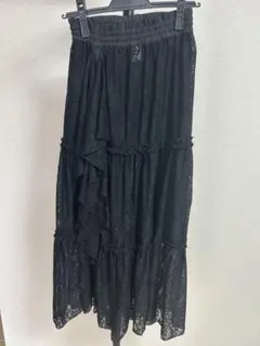 willfully ウィルフリー レーススカート ブラック 完売のサムネイル