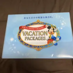 ディズニー　特典　クリアファイル　ファイル　バケーションパッケージ
