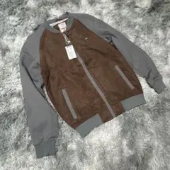 【国内未販売】新品未使用定価38900円ジャケット フェイクスエード 野球のサムネイル