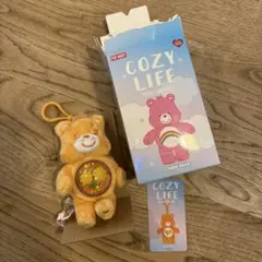 POP MART COZY LIFE プラッシュペンダント オレンジ ¨̮♡︎