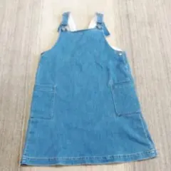 デニム サロペット ジャンパースカート 　150