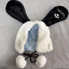 USJ スヌーピー 耳付き帽子 ポンポン付き