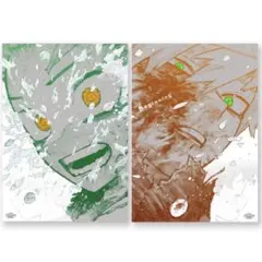 ヒロアカ 原画展 A2 ポスター 2枚 The Beginning 緑谷 爆豪