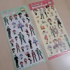 【未使用】 カラフルピーチ　クリアシール　2枚セット　シール