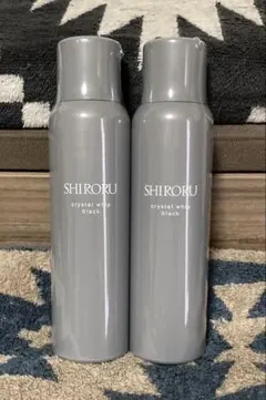 SHIRORU クリスタルホイップ ブラック120g2本セット - メルカリ