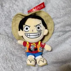 ユニバ ONE PIECE ルフィ ぬいぐるみキーホルダー
