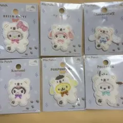 正規品　サンリオ ワッペン　コンプリート　6種　即購入OK
