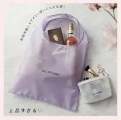 JILL STUART エコバッグ&ポーチ2点セット　新品未開封