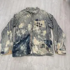 カバーオール デニム 加工