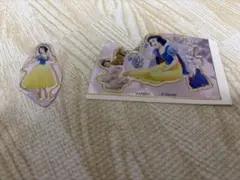 レアDisney プリンセス ステッカー　平成レトロ　白雪姫