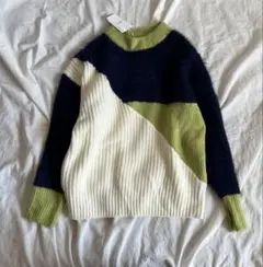 配色ニット ニット