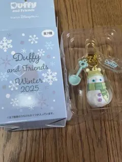 Duffy and Friends ストラップ 雪だるま 2025