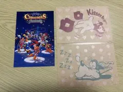 【まとめ売り】ディズニー ポストカード 3枚 1998年レトロ