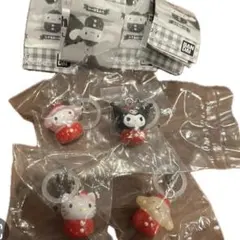 いちごめじるしアクセサリー ガチャ サンリオ クロミ キティ マイメロ ポム