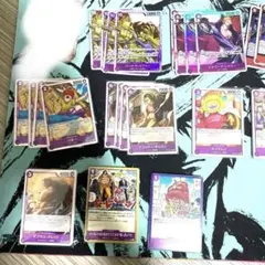 ワンピースカード】紫エネルデッキパーツセット - メルカリ