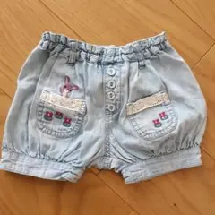 【値下げしました！】プチジャム　キッズデニムパンツ　90　女の子