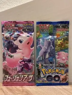 ポケモンカード ポケモンGO フュージョンアーツ 未開封2パックセット