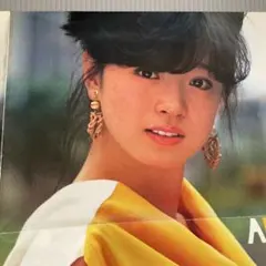 明星 9月号付録 両面ポスター 近藤真彦 中森明菜 シブがき隊 堀ちえみ 昭和のサムネイル