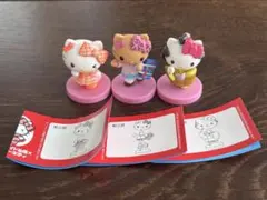 ハローキティ　コラボレーションチョコエッグ　日焼けギャル　平成アイドル　マツケン