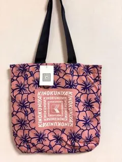 【新品未使用】沖縄限定　KINOKUNIYA トートバッグ　エコバッグ ピンク