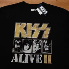 【新品・未使用・タグ付】KISS ALIVEII ツアーTシャツ 3L ブラック