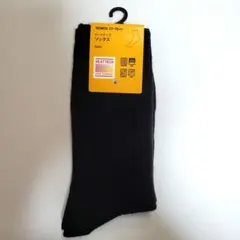ユニクロ　ヒートテック 　ソックス 　ブラック　23-25cm