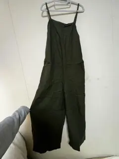 NAVY サロペット オリーブグリーン