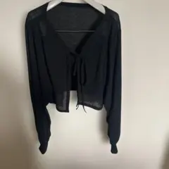 Dazy ブラック カーディガン XL