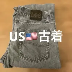 Lee US 古着　デニム　ジーパン　メンズ　レディース　ストレートのサムネイル