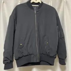 ブラック MA-1ジャケット