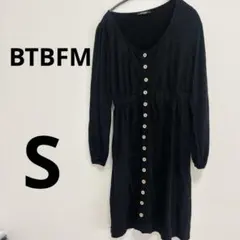 BTBFM ブラック ワンピース S レディース