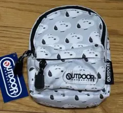 （最終価格）OUTDOOR スヌーピー フェイスアップ ミニリュック　ペンケース