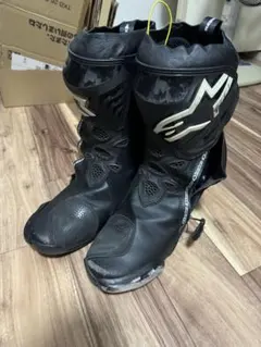 アルパインスターズスーパーテックRベントブーツブラック43 美品