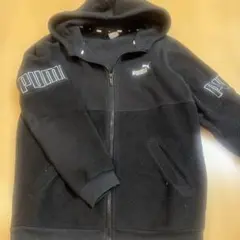 PUMA フリースジャケット ブラック 160