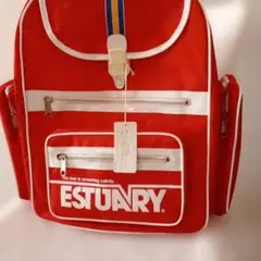 ESTUARY レッド リュック