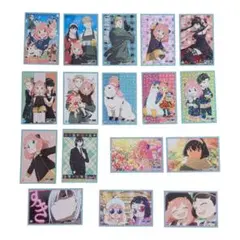 ＳＰＹ×ＦＡＭＩＬＹステッカーコレクション 17枚セット