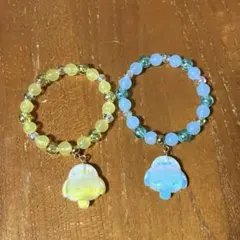 シマエナガ ブレスレット 2点セット