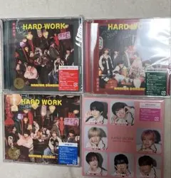 なにわ男子　hardwork 4形態　特典付き