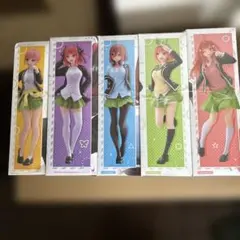 五等分の花嫁 Coreful フィギュア 制服ver Renewal セット