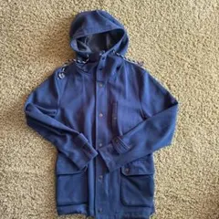 ネイビー マウンテンパーカー　レイジブルー